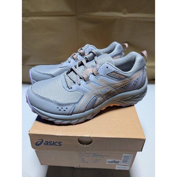 ASICS Gel-Venture 9 Trail Running Shoes Women's Size 9 Sheet Rock Summer Dune - Picture 1 of 8